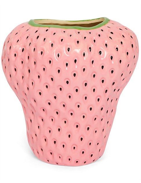 Kip & Co Pink Pineberry Vase One Size | David Jones | David Jones (Australia & New Zealand)