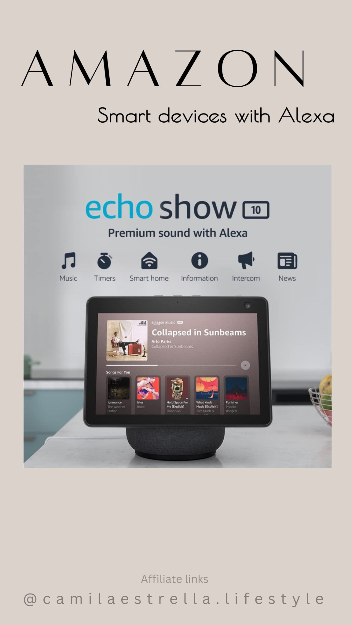 Smart devices with Alexa - ECHO SHOW 10

#LTKSeasonal #LTKSaleAlert #LTKHome