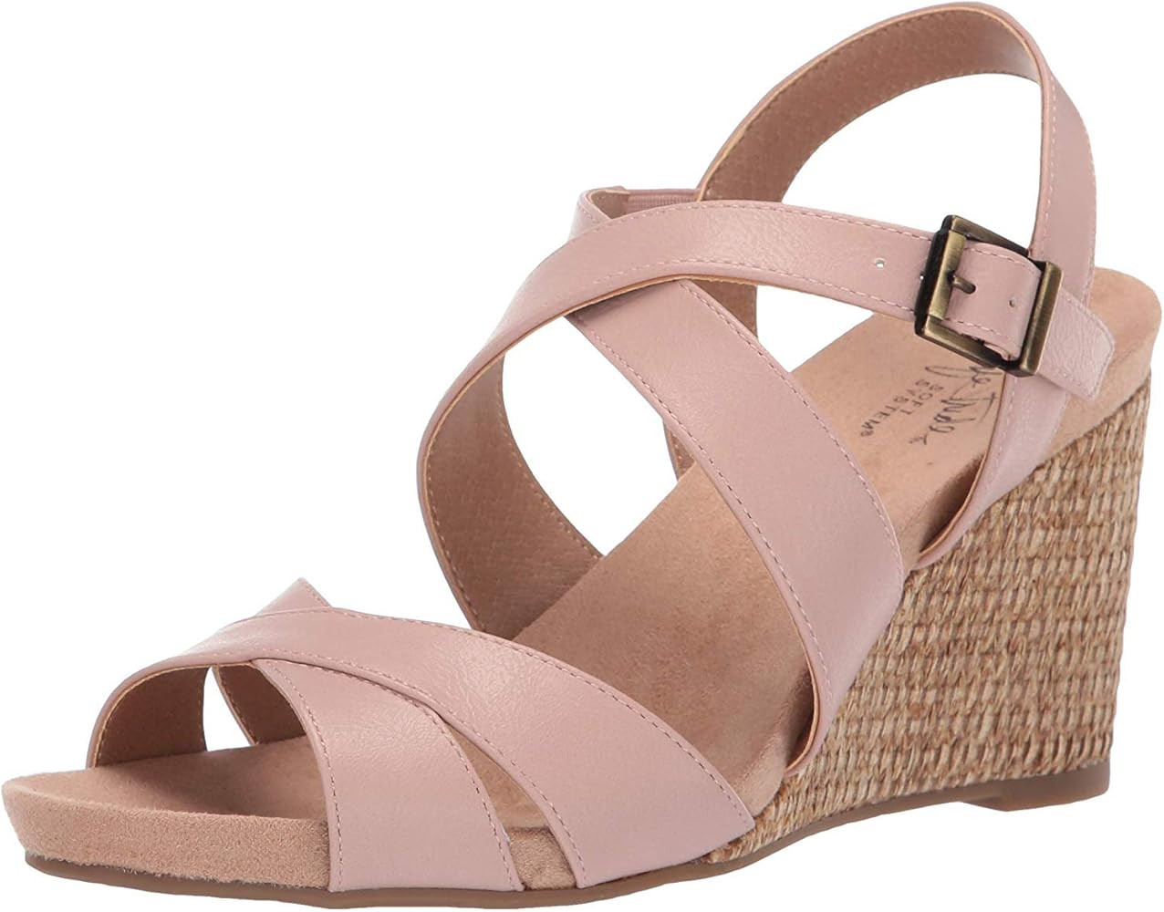 LifeStride Women's Harbor Wedge Sandal | Amazon (US)