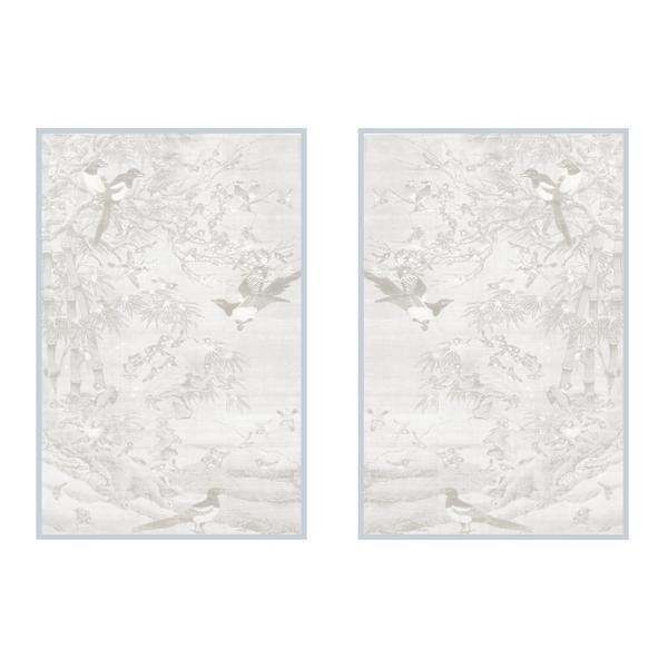 Vintage Bird Mural Pair | Urban Garden Prints