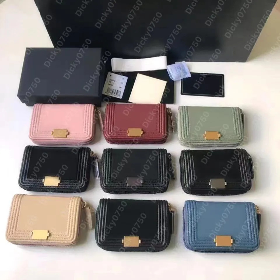 Designer wallet women Coin Purse Plaid leather short Wallets Zipper classic lady Business Card Ho... | DHGate