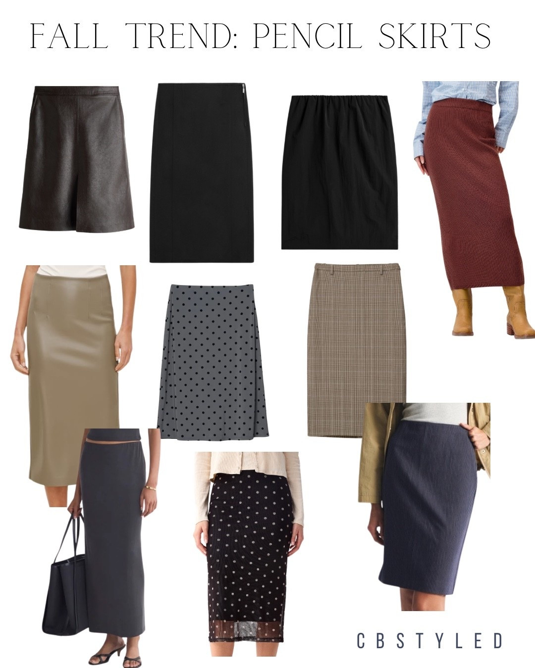 Favorite pencil skirts for fall 2026!

#LTKgrwm #LTKootd