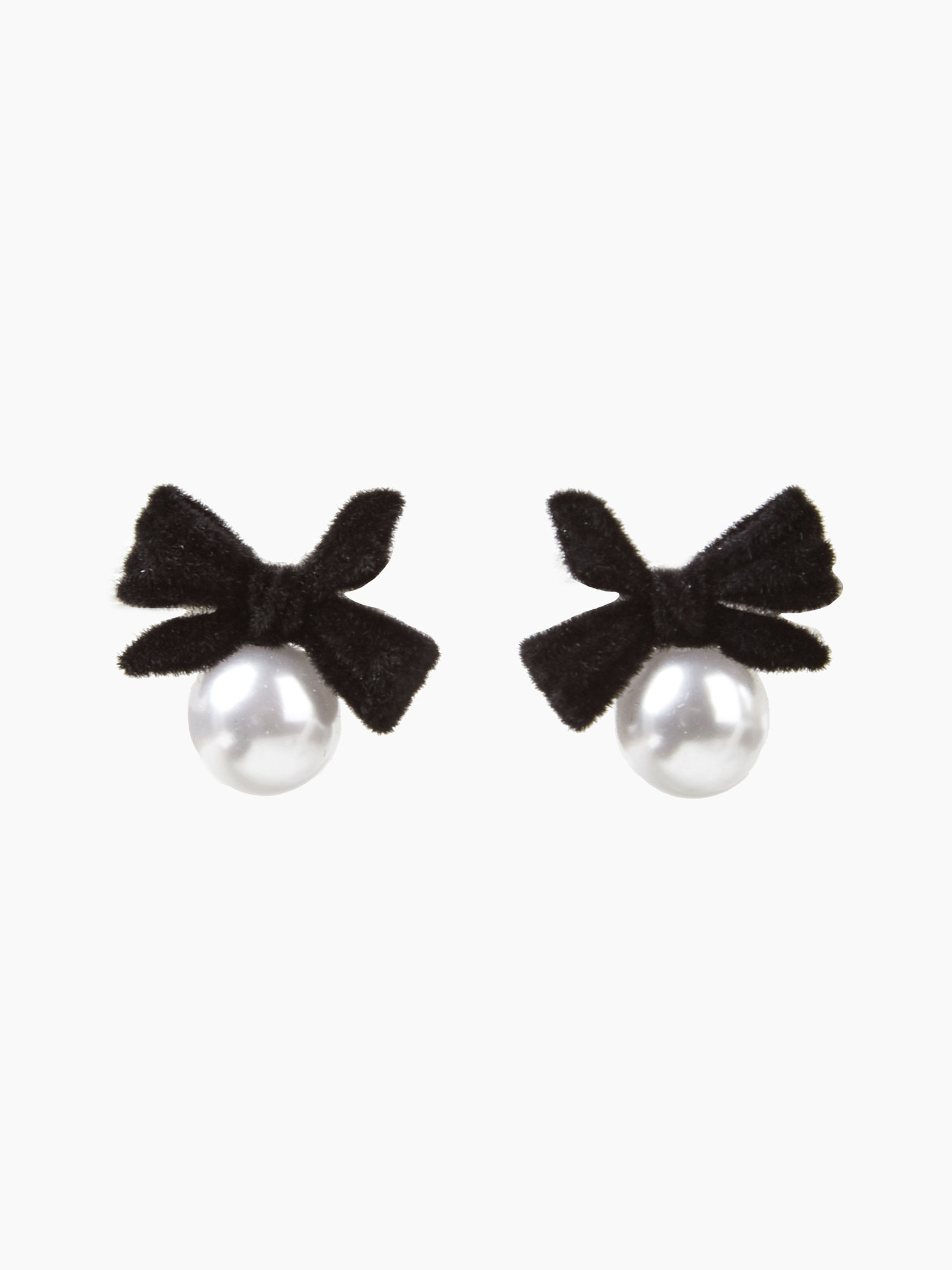 ABS Faux Pearl Bowknot Earrings For Daily Casual Date Party/Clubbing Wedding Vacation | Cider