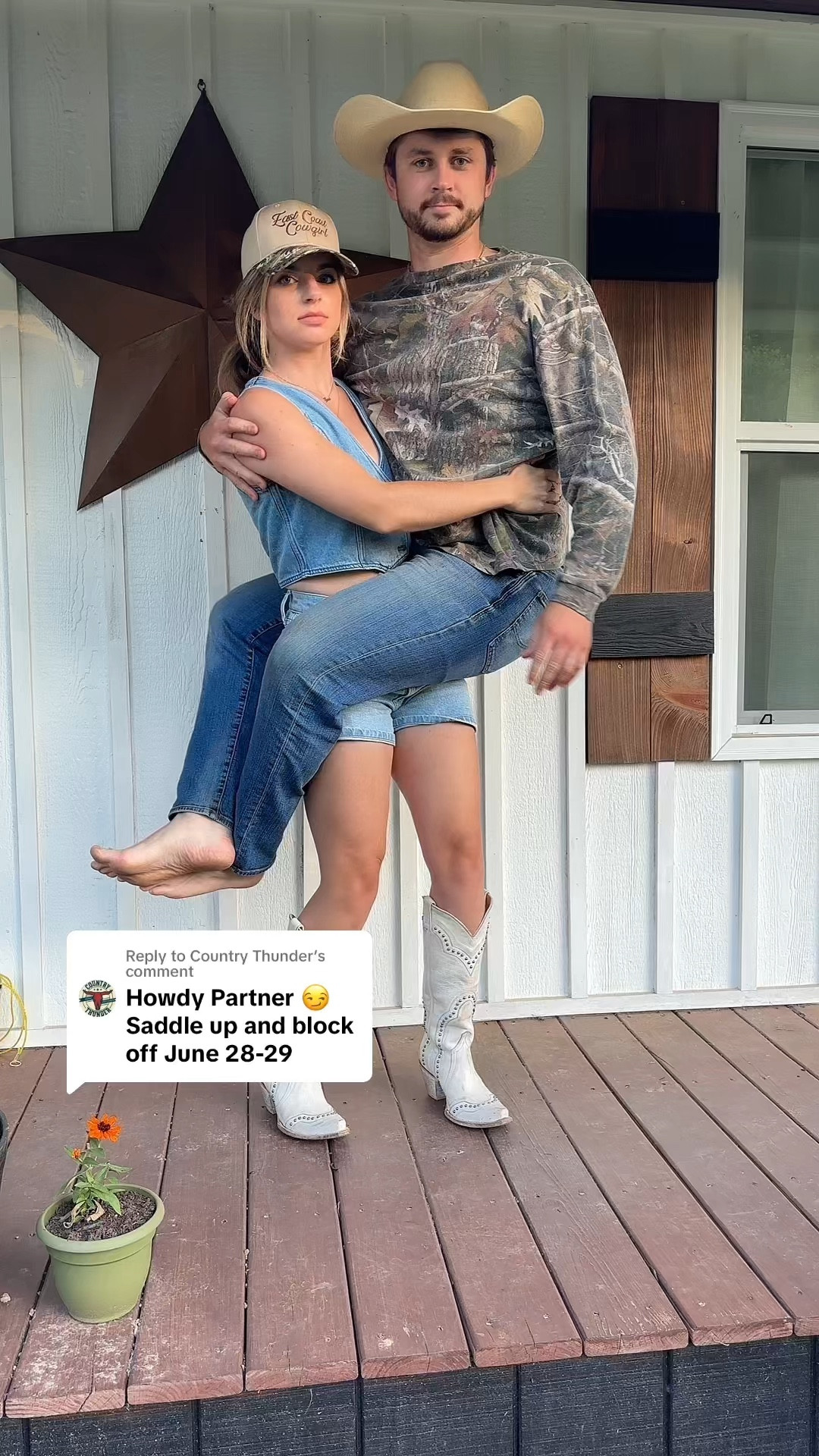 Country Thunder social media team says jump. We say how high? June 28-29 Friday is denim on denim and Saturday is camo day 🤠🏁 linking some of my favorites for yall!

#LTKTravel #LTKShoeCrush #LTKStyleTip