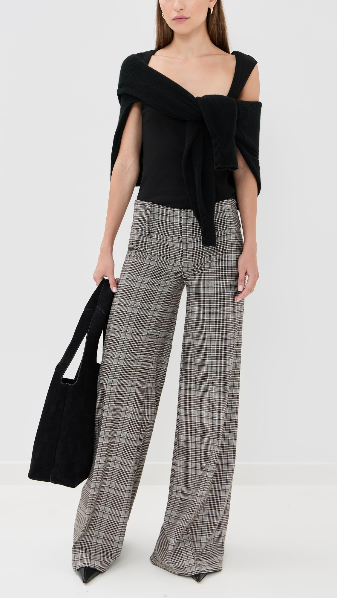 Olivia Low Rise Wide Leg Flare Pants | Shopbop