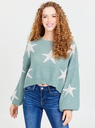 Star Cropped Sweater | Altar'd State