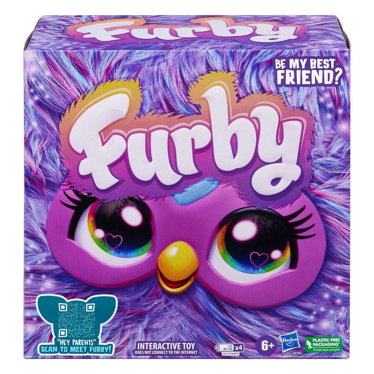Furby Purple Interactive Plush Toy | Target