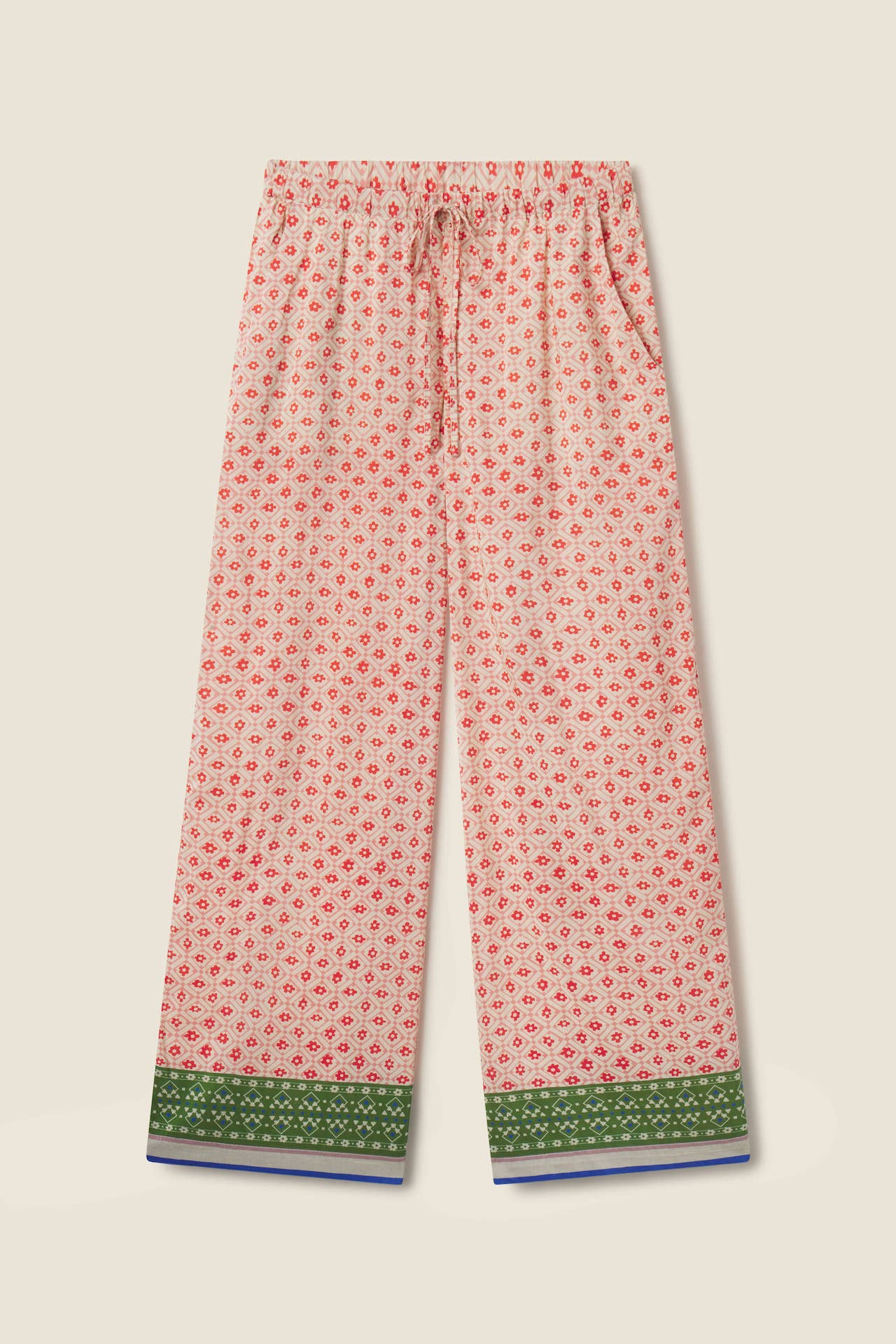 Vera Pant Santorini Border | TROVATA