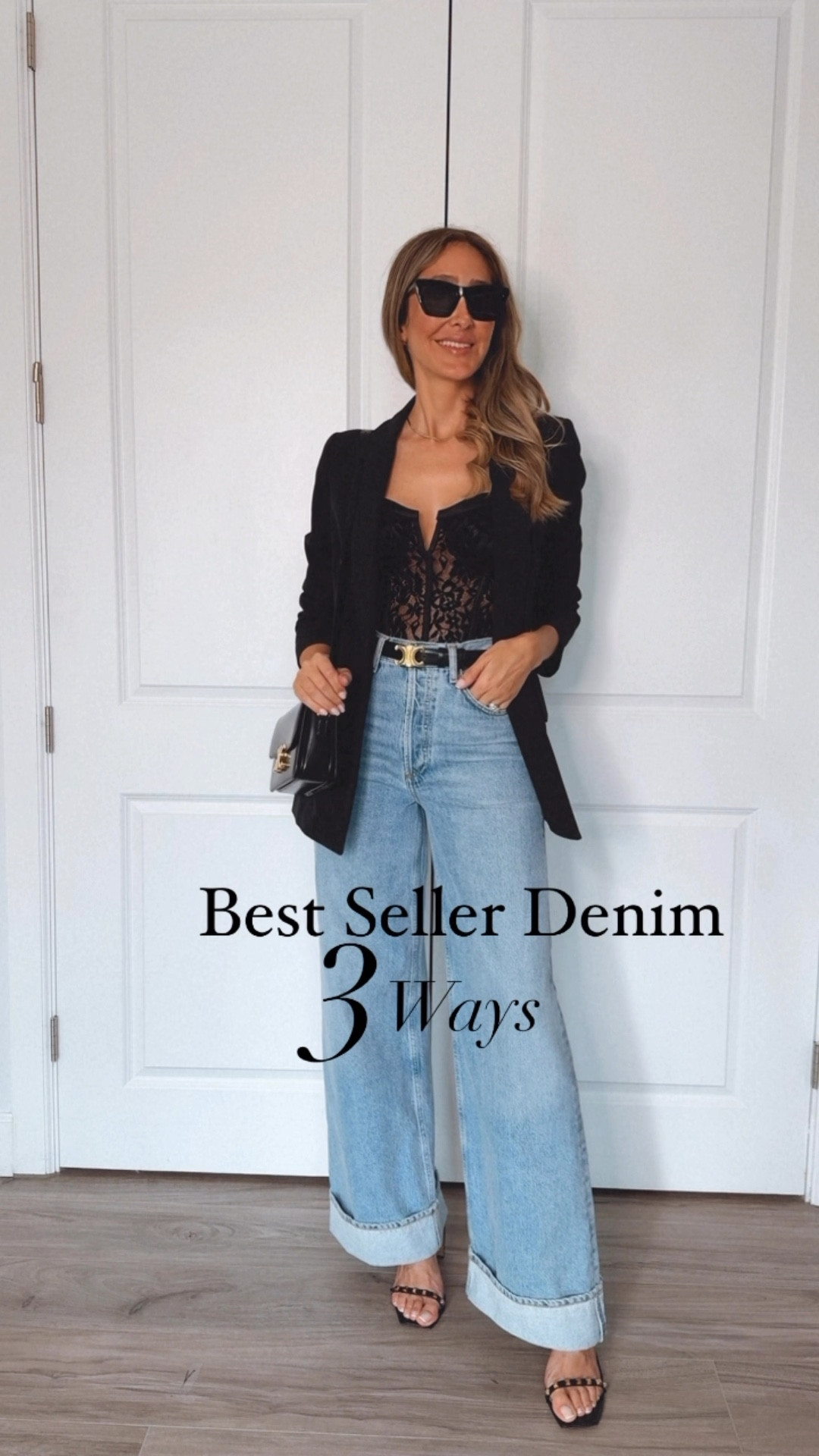

Best seller denim 3 ways! It runs large so size it down one size. 
I normally wear a size 27 and this is 26 
I am 5’9” for your reference. 


#LTKStyleTip #LTKU #LTKOver40