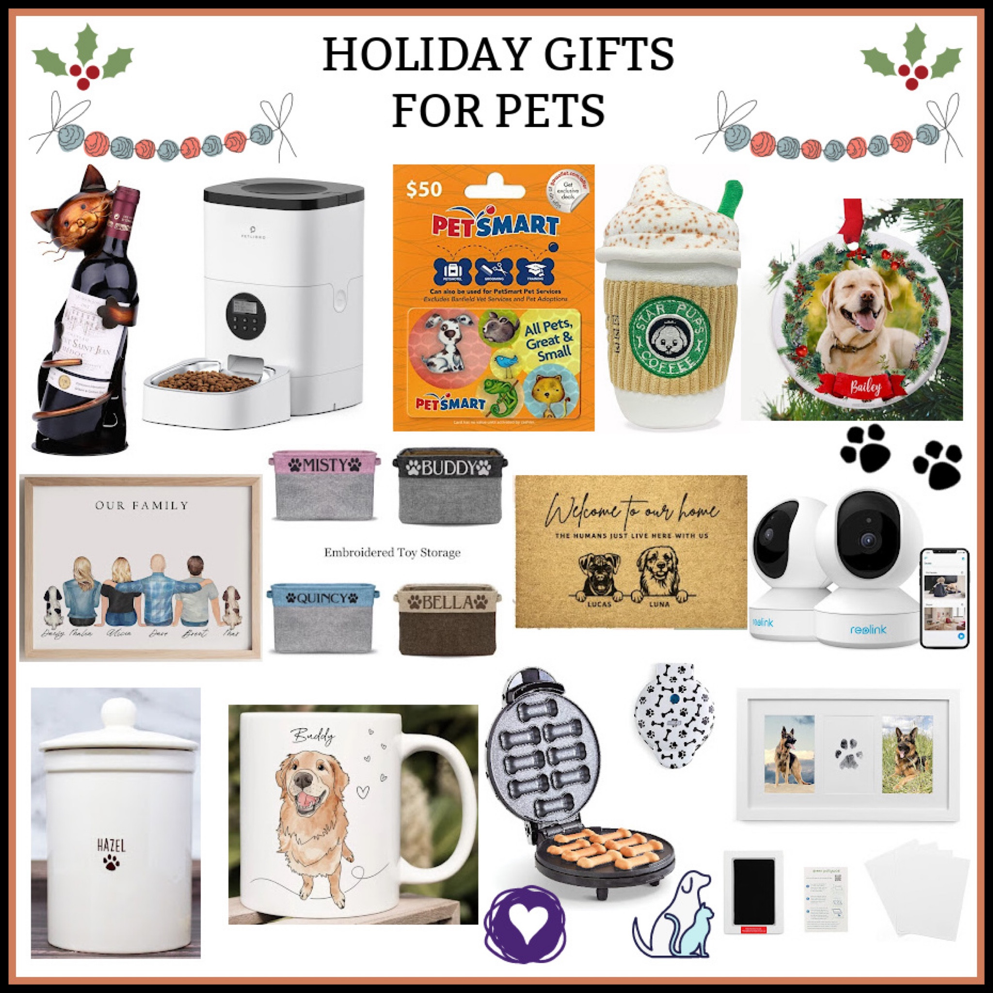 Pet gifts 

#LTKGiftGuide #LTKHoliday #LTKunder50