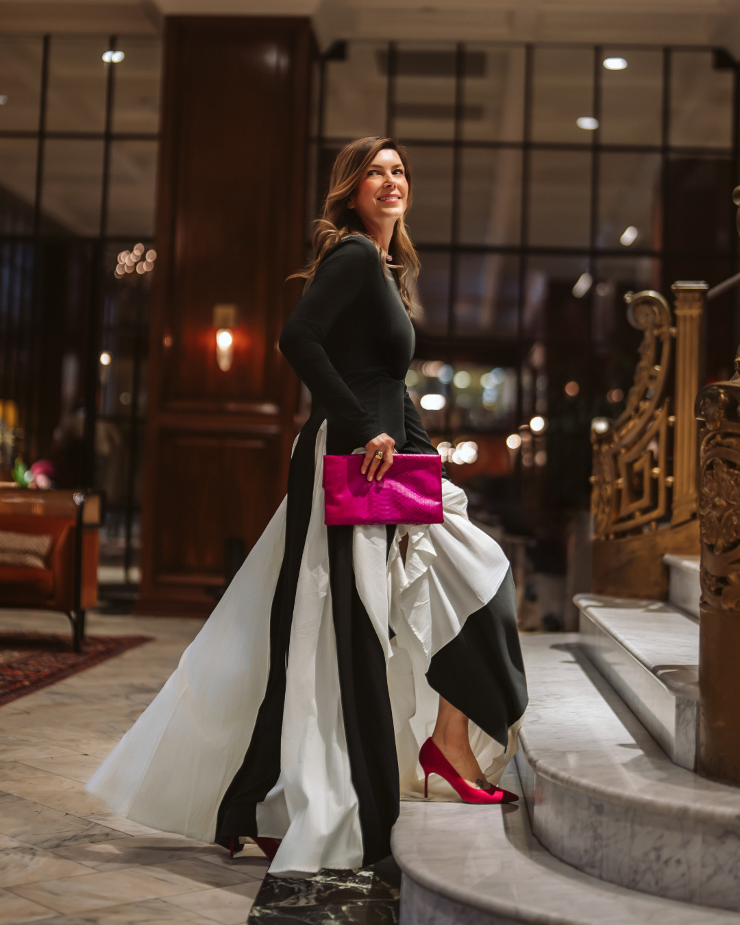 A pop of pink is always a yes 💗✨

Playful, polished, and just the right amount of statement.
 

 #LTKootd