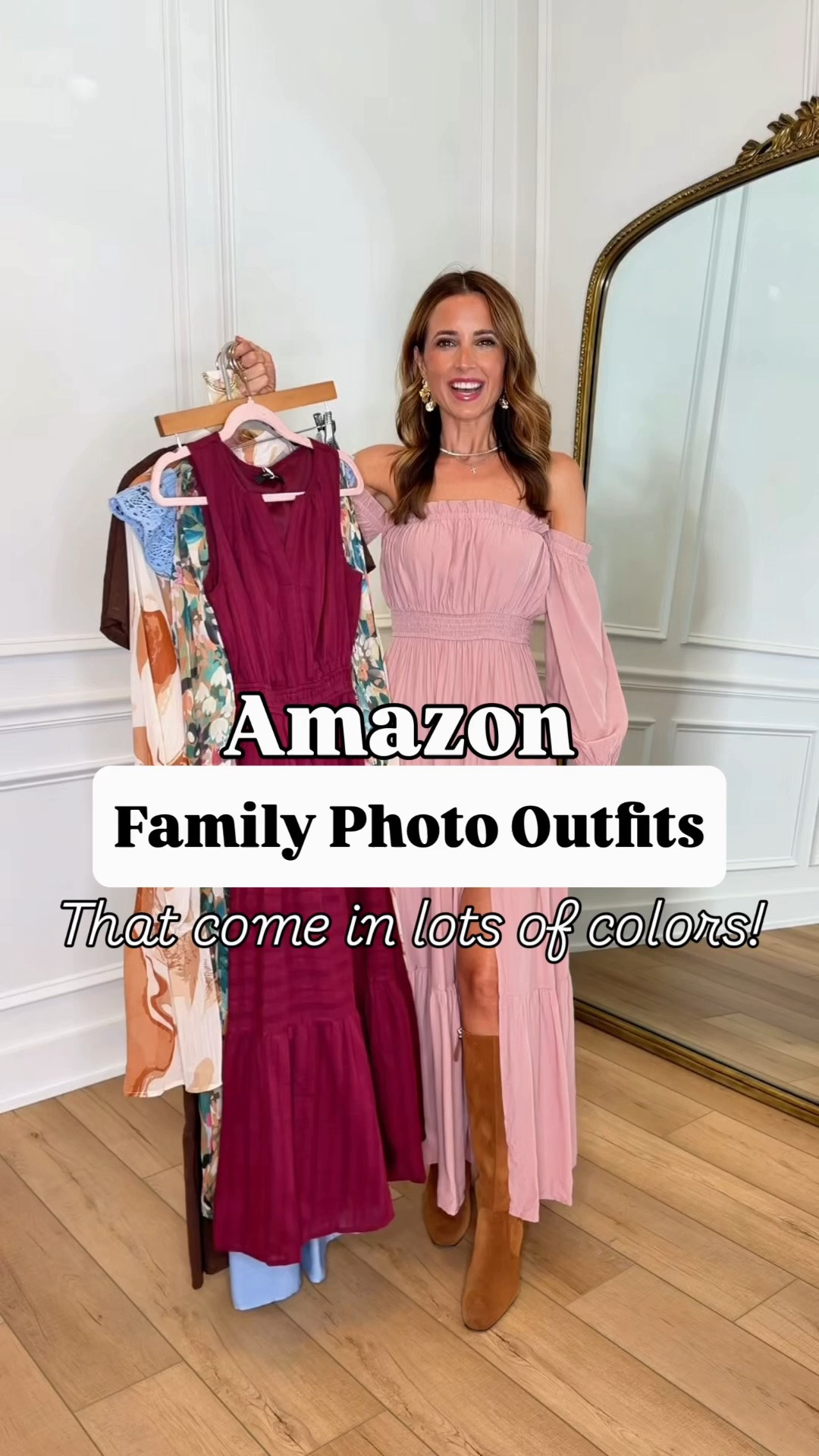 Amazon family photo outfits. Amazon family photo dresses. Amazon fall dresses. Amazon beach dresses. Amazon Maxi dresses. Amazon midi dresses. Wearing smallest size in each - the green floral runs big and I added a safety pinned the back. You would not be able to see it in photos! I went up half a size in boots to make room for socks.

#LTKgrwm #LTKPetite #LTKootd

#LTKgrwm #LTKootd #LTKPetite