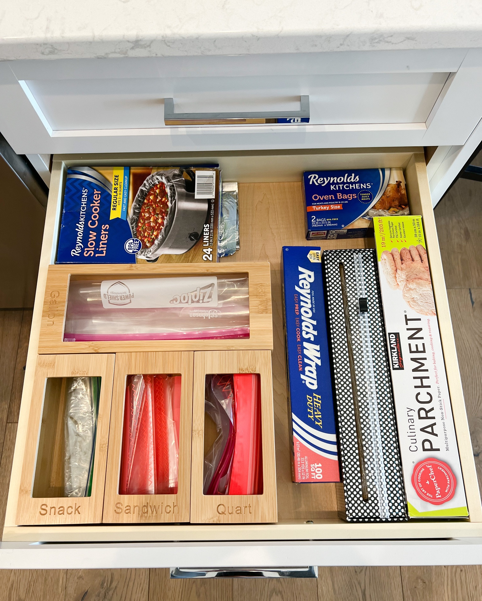  A perfect solution for the drawer that drives you crazy! 


#ziplockorganizer #kitchenorganizer #kitchen #ziplock #ziplockorganization

#LTKGiftGuide #LTKfamily #LTKhome