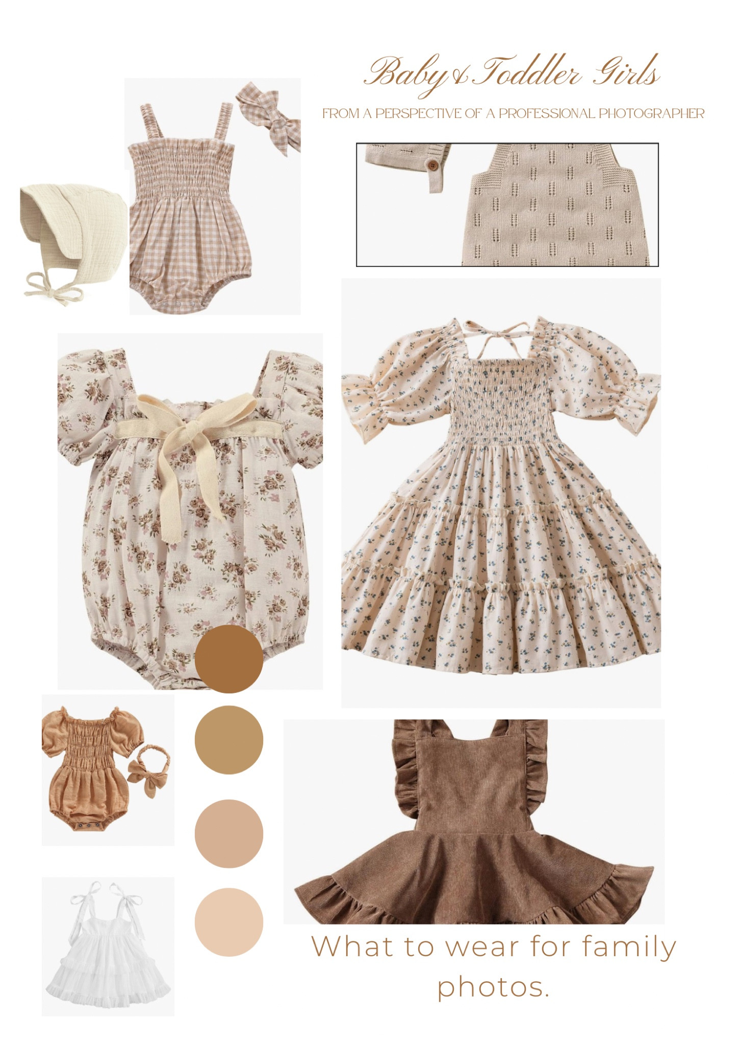 What to wear for your family photos, baby and toddler girl edition. All links are from Amazon 

#LTKSeasonal #LTKfindsunder50
