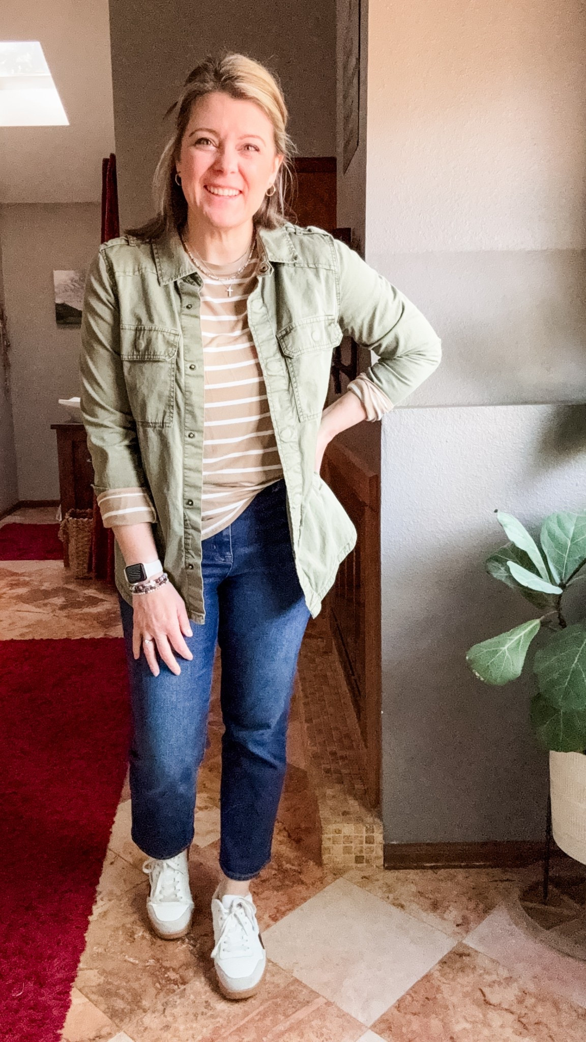 Lunch date outfit
Travel outfit
Utility jacket
Straight leg jeans
J. Crew Factory
Gap Factory

#LTKTravel #LTKOver40 #LTKootd
