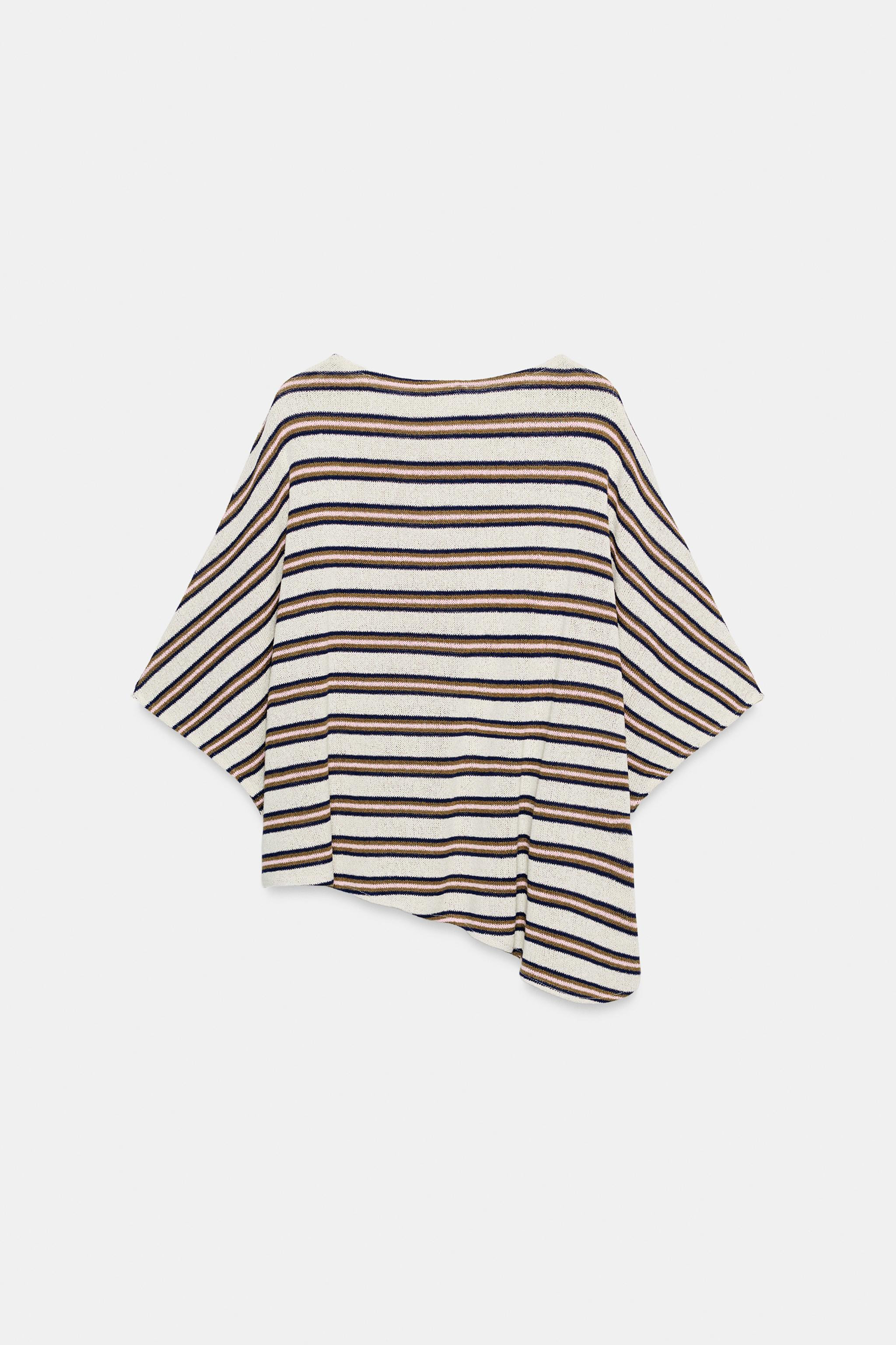 SHORT SLEEVE RUSTIC TOP | Zara US