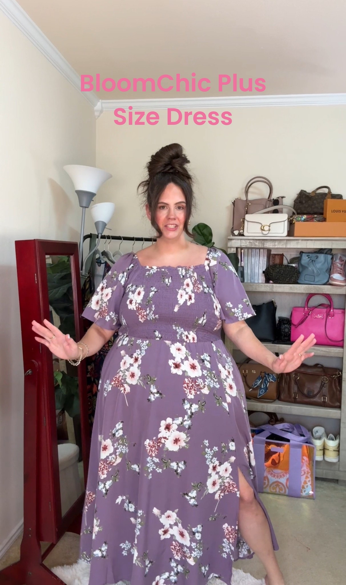 I’m plus size with an apron belly and I love to wear beautiful floral dresses and skirts. This BloomChic spring dress is perfect. Use 
my code itslindss15

#LTKPlusSize