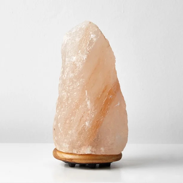 Himalayan Natural Glow Pink Salt Lamp, Large, 7-10 lbs, Plug-in, Pink | Walmart (US)