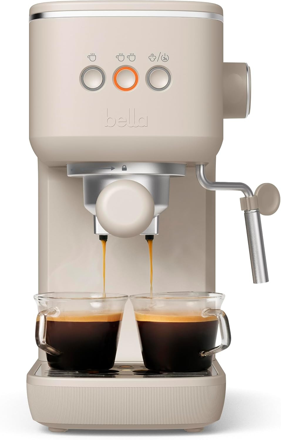 bella JOLT 20-bar Slim Espresso Maker, Oatmilk | Amazon (US)