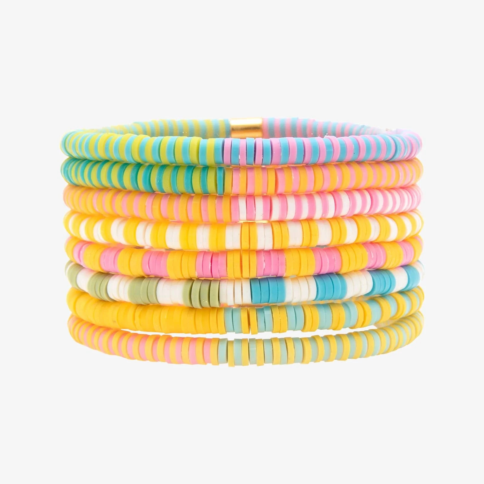 Sunset Beach Stretch Bracelet Set of 8 | Pura Vida Bracelets