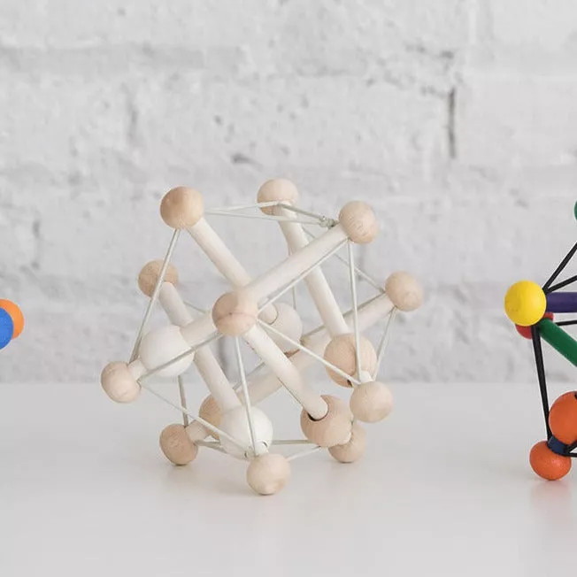 Manhattan Toy Skwish Natural Rattle and Teether Grasping Activity Toy | Target