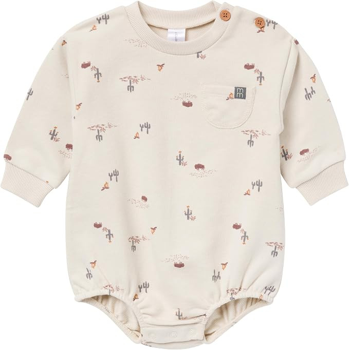 Modern Moments by Gerber Baby Boys & Girls Bubble Romper | Amazon (US)