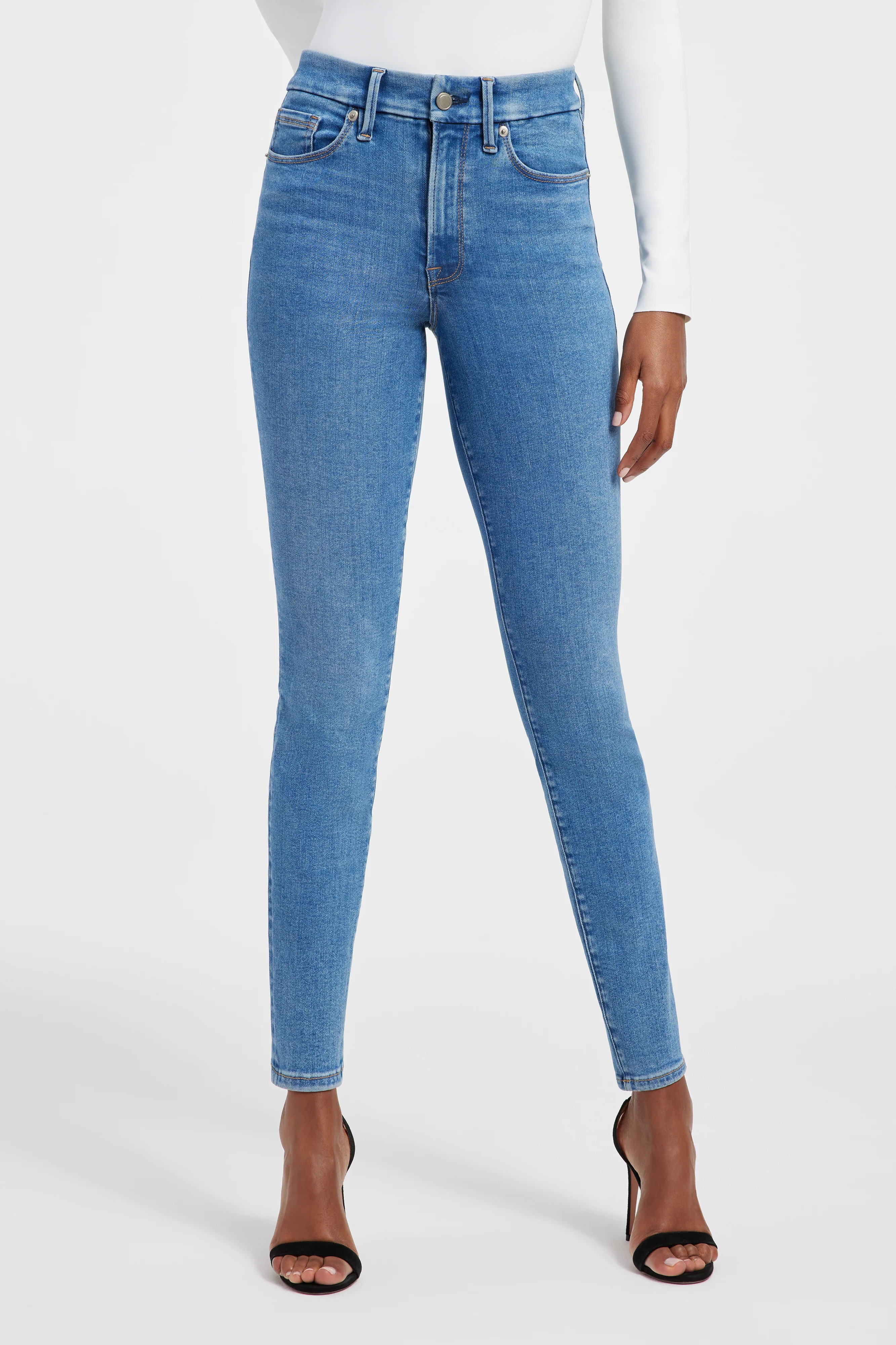 ALWAYS FITS GOOD LEGS SKINNY JEANS | Good American