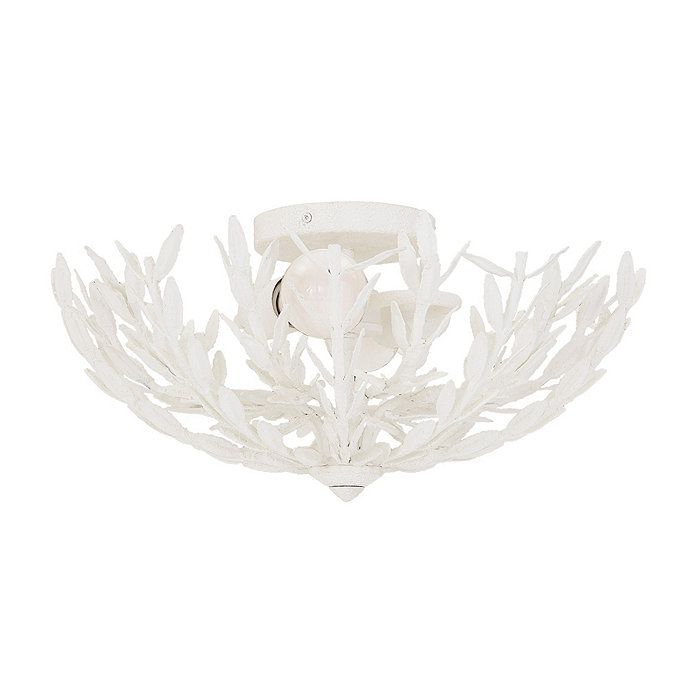Felicity Floral Flush Mount Ceiling Light Fixture | Ballard Designs, Inc.