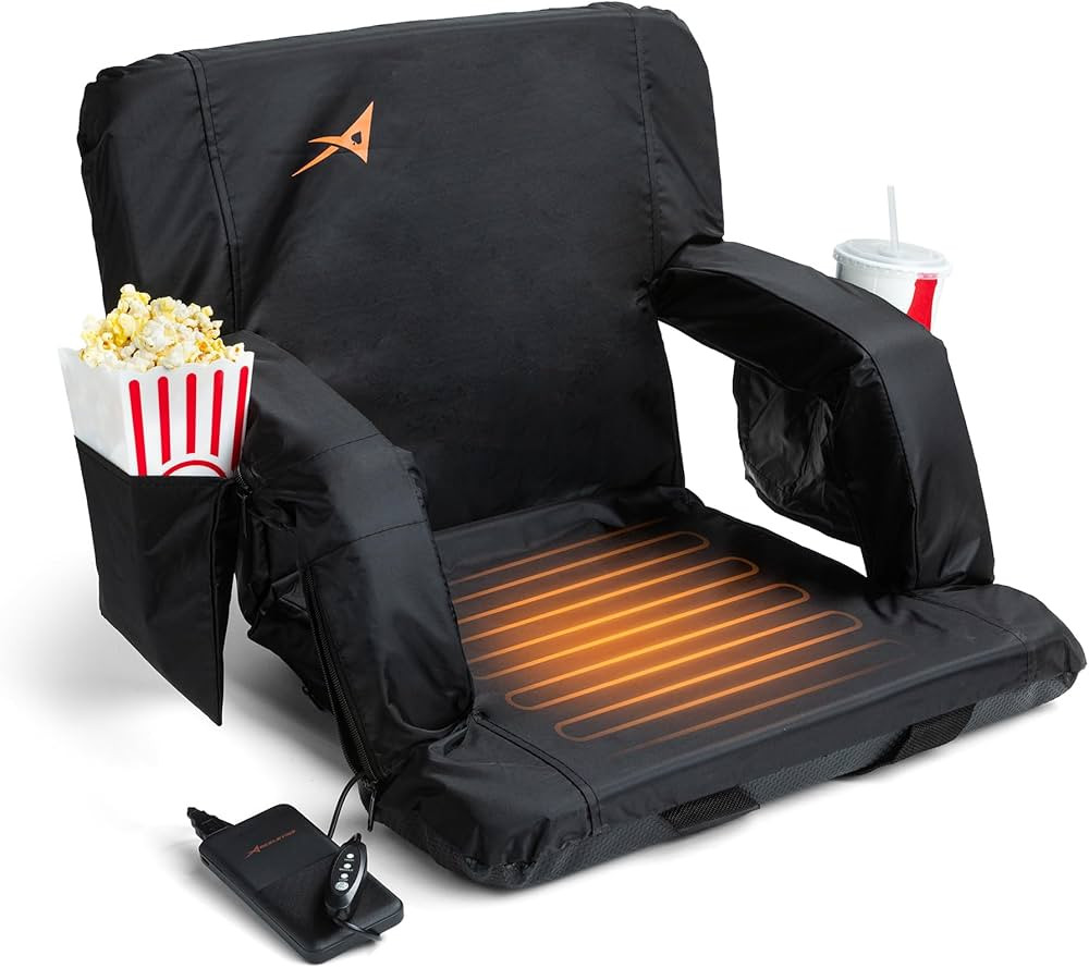 Heated Stadium Seats for Bleachers with Back Support – USB Battery Included - Upgraded 3 Levels... | Amazon (US)