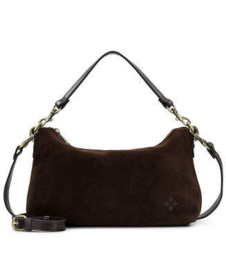 Kolena Medium Suede Slim Shoulder Bag | Macy's
