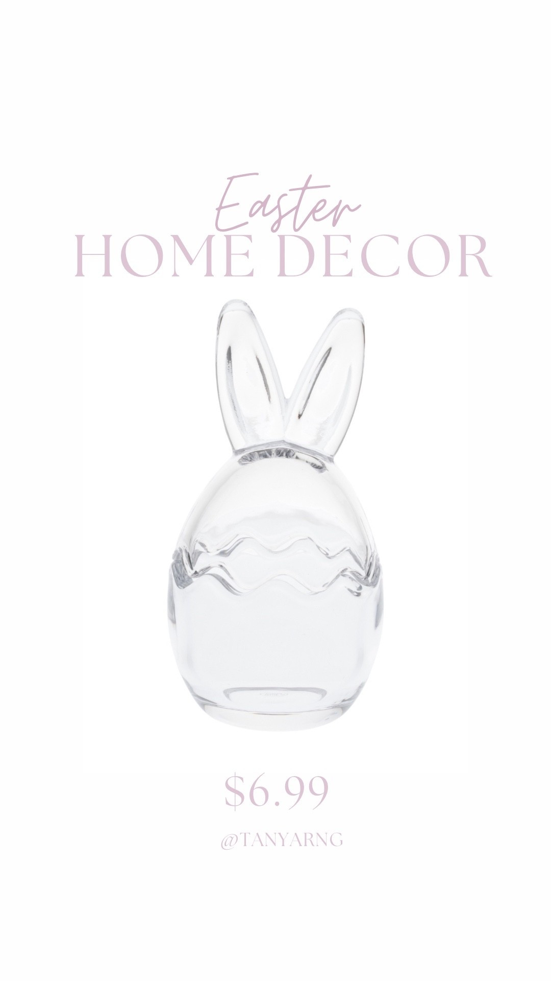 Glass bunny jar @tjmaxx @Marshalls 

#LTKHome #LTKSaleAlert #LTKSeasonal