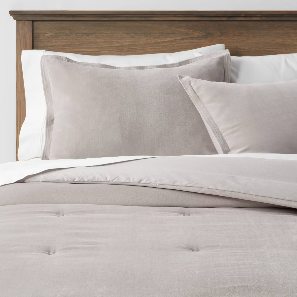 Cotton Velvet Comforter and Sham Set - Threshold™ | Target