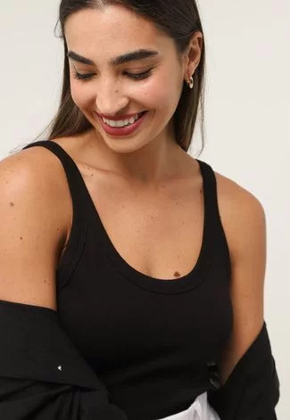 Regata Hering Canelada Preta | Dafiti (BR)