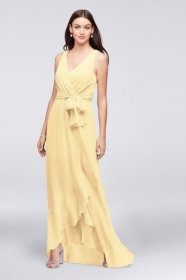 mother of the bride yellow dresses