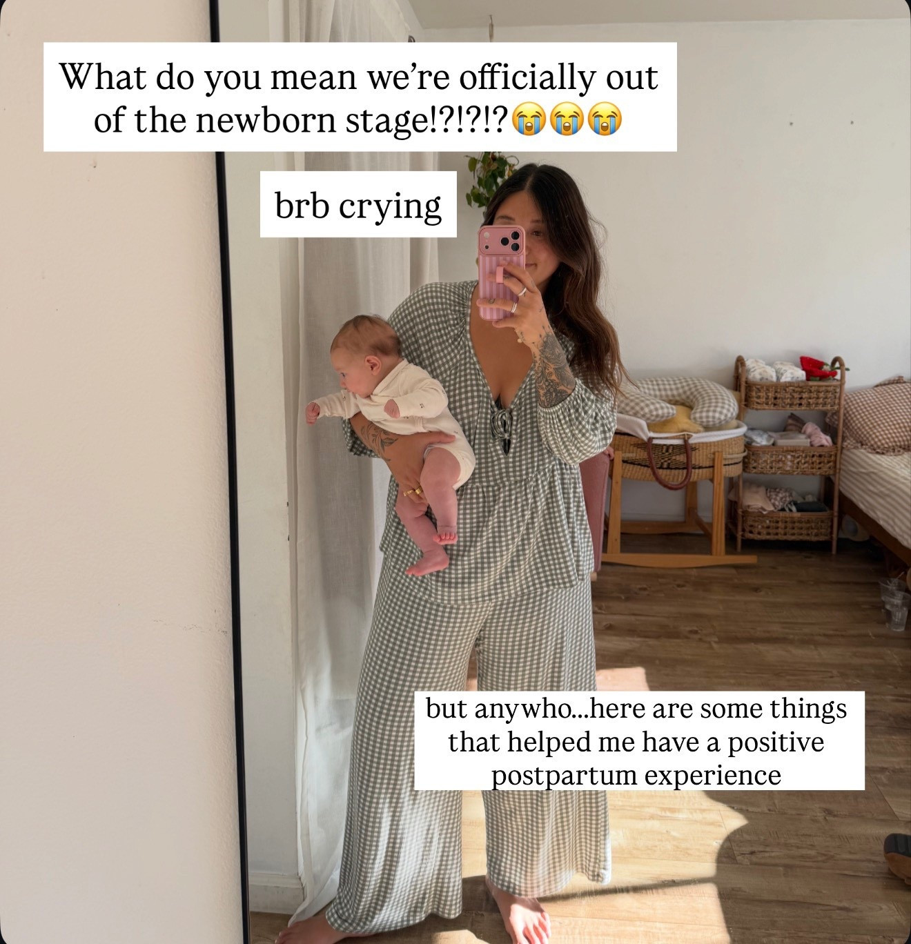 prepped for postpartum this time around and it helped me have such a great freshly postpartum experience 🌷✨