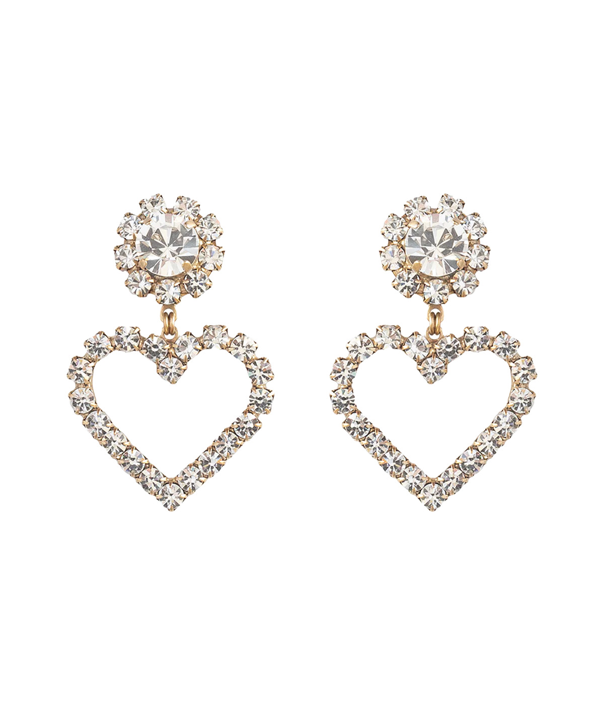 Cupid Heart Earrings | Loren Hope Designs