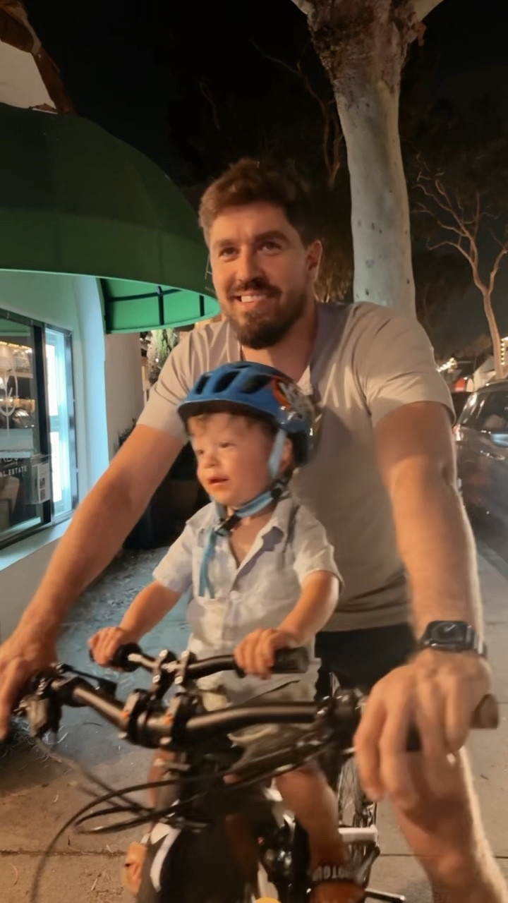 CayCay has a new ride! 

Grab this toddler bike seat here, and bring your little one with you on all your summer adventures. 

— Kimberly | Team AF 

#LTKVideo #LTKTravel #LTKFamily