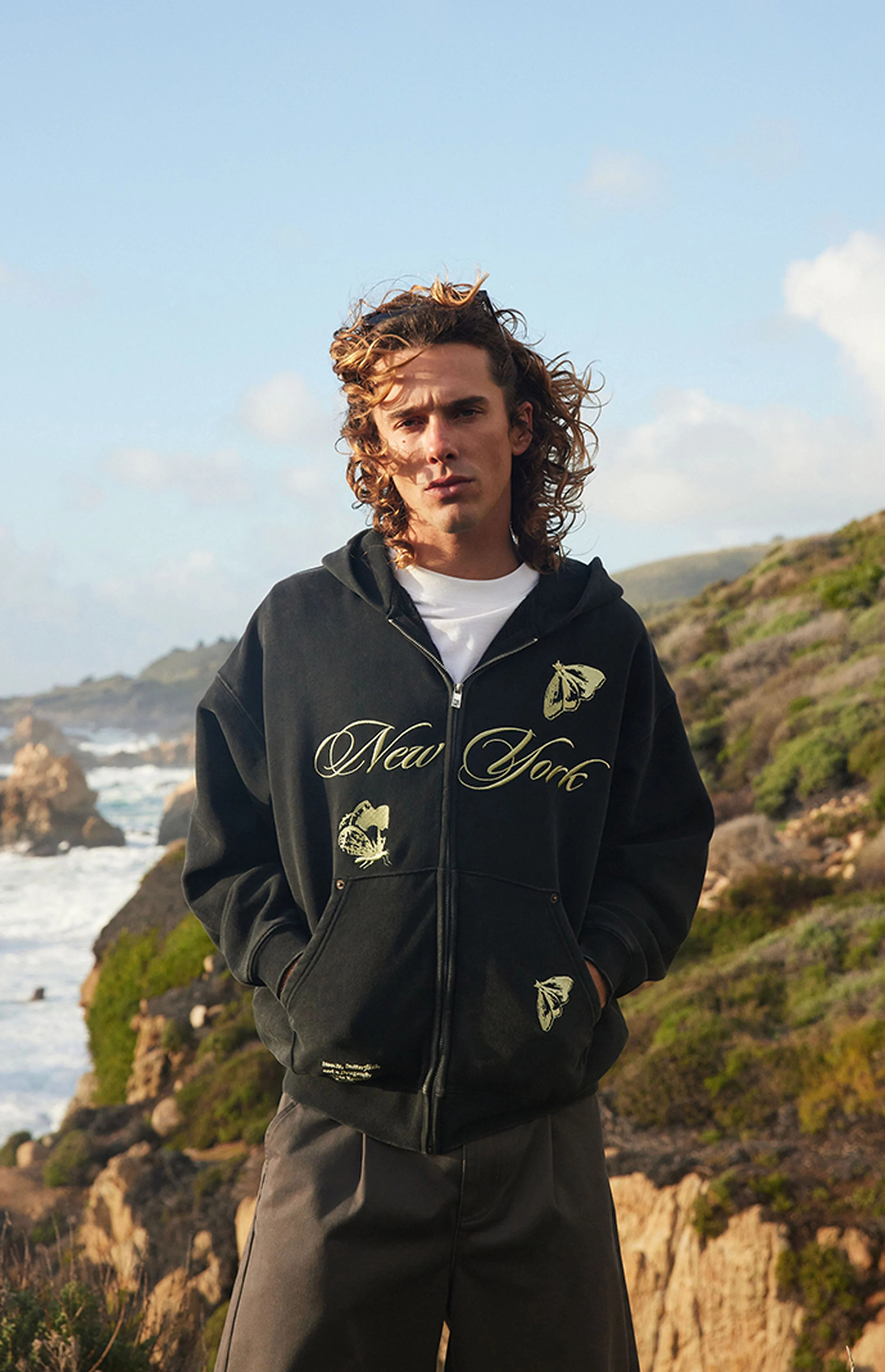 The Met x Pacsun Butterfly Zip Up Hoodie | PacSun