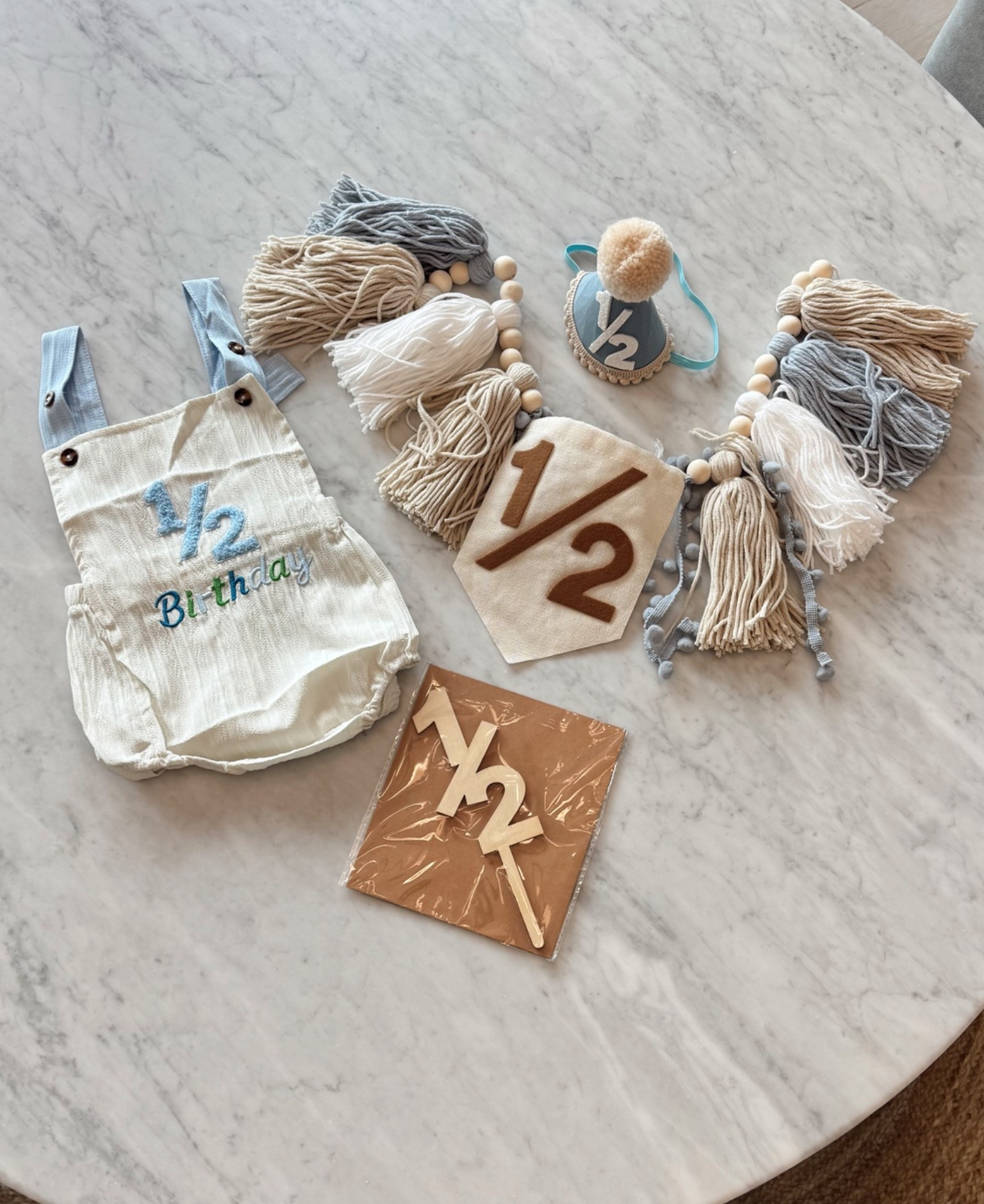 Half birthday items for our baby boy! I can’t believe he’s about to be 6 months old🥲🩵

#LTKBaby #LTKmomlife #LTKKids