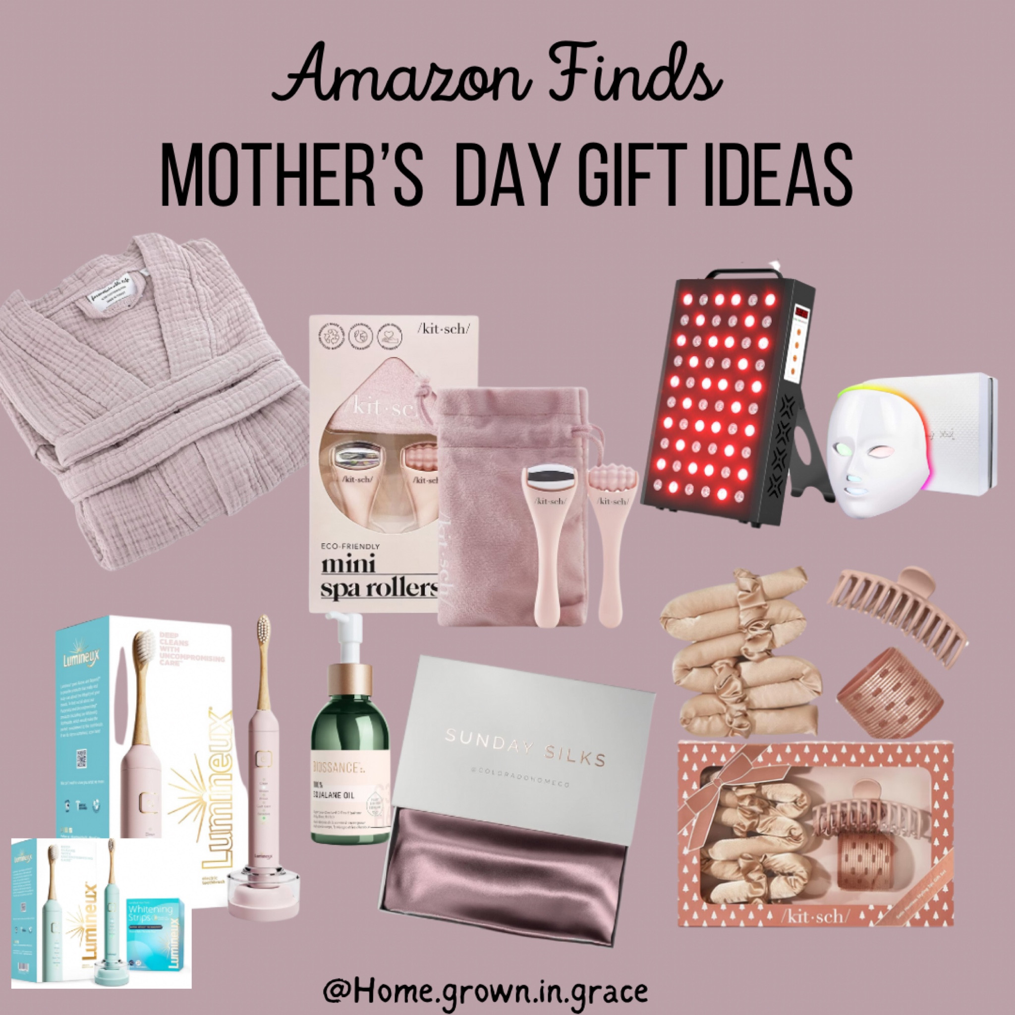 Giving you the the ultimate, crunchy/ low-tox Morher’s Day Gift guide! 
You’ll find clean brands only listed to give your Mamas the best!
Here we have some self care items, face oils, red light therapy, satin pillowcases and more! 

Follow my shop @Home.Grown.In.Grace on the @shop.LTK app to shop this post and get my exclusive app-only content!

#liketkit 

#LTKfindsunder50 #LTKsalealert #LTKGiftGuide #LTKsalealert #LTKbeauty #LTKGiftGuide