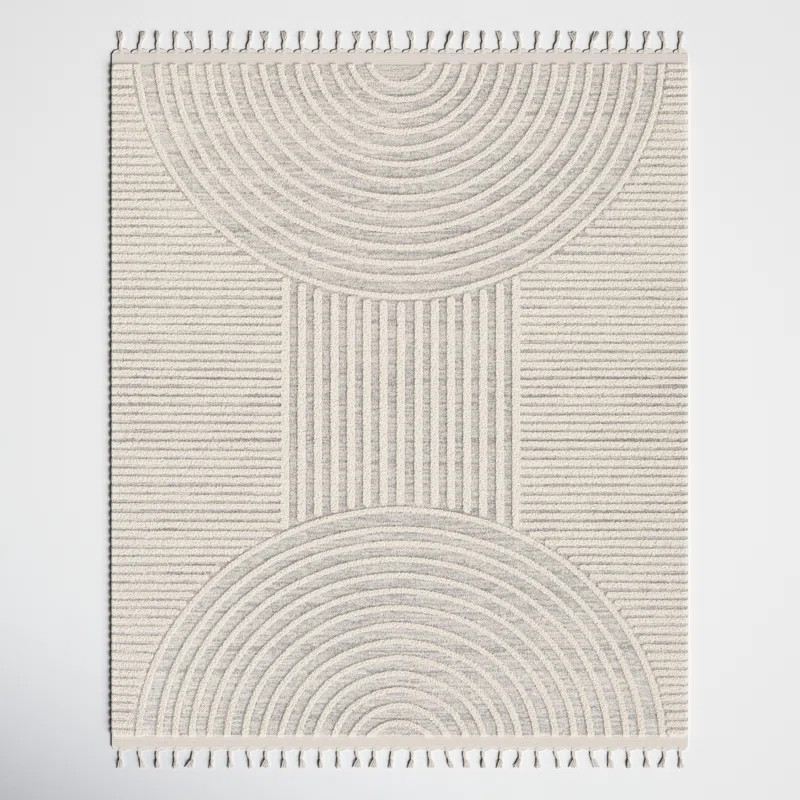 Kristo Machine Woven Performance Gray Rug | Wayfair North America