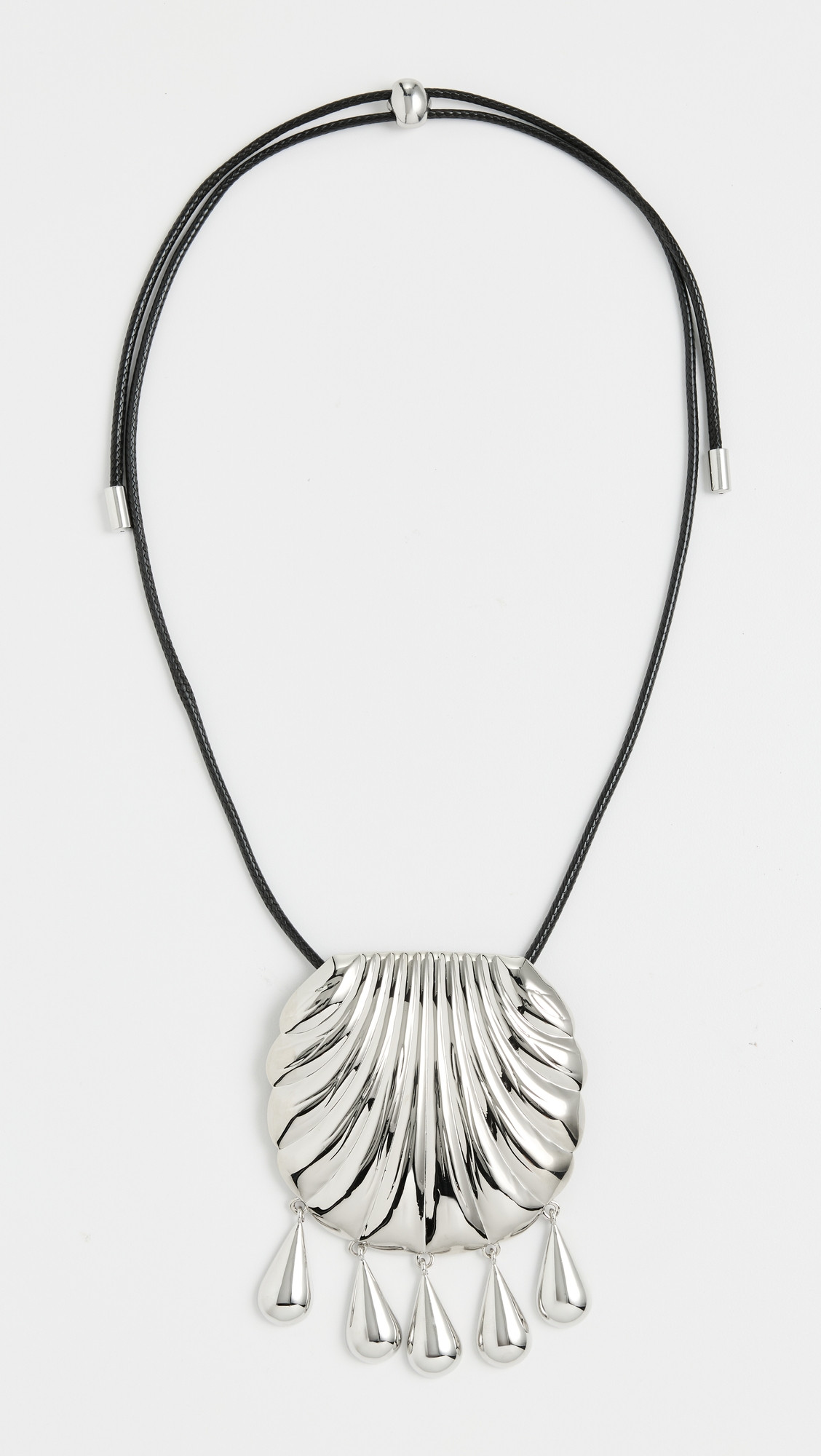 MAYAMAR Shell Pendant Necklace Silver Silver One Size | Shopbop
