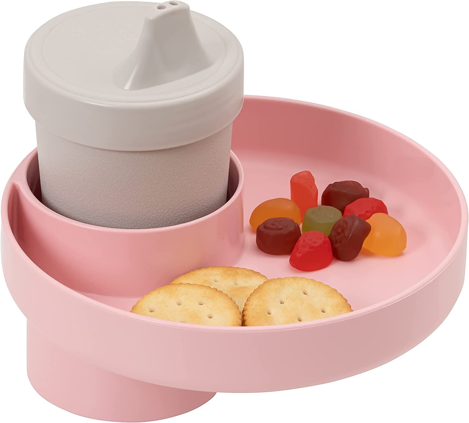 Travel Tray for Cup Holder (Light Pink) - USA Made | Amazon (US)