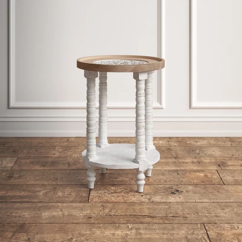 Britt 26.25'' Tall Solid Wood End Table | Wayfair North America