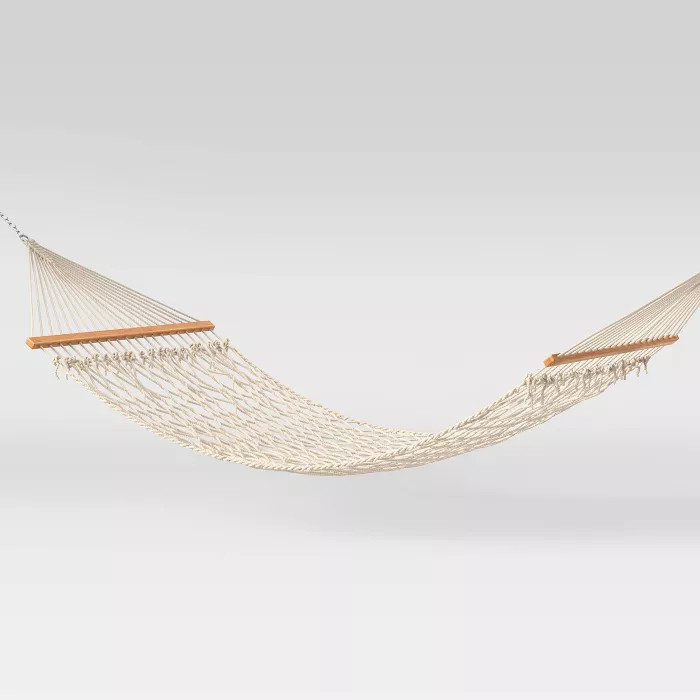 Rope Hammock with Spreader Bar - Natural - Threshold™ | Target