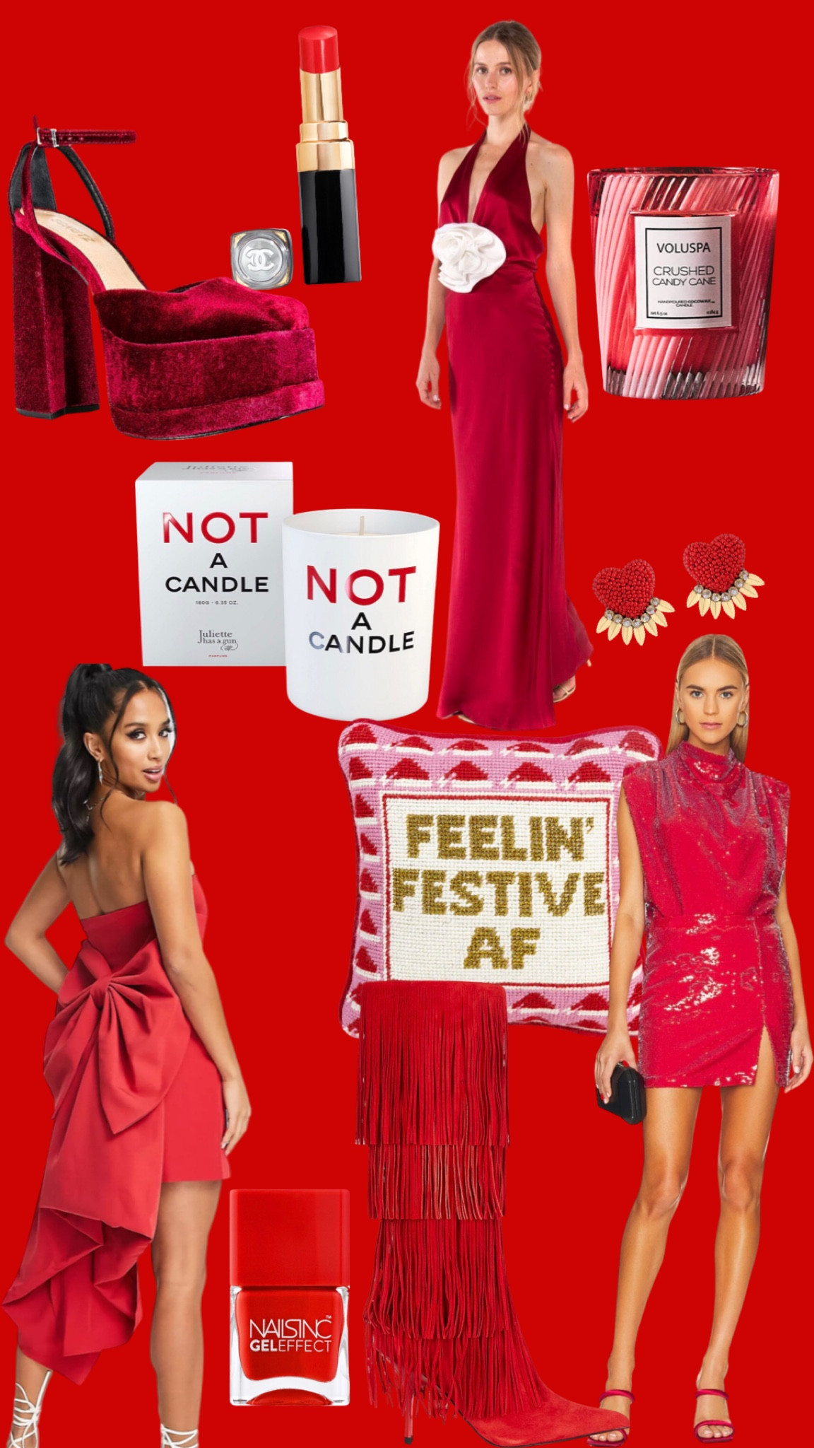 ❤️💋😡💔🌹🎈❣️‼️🍷❌💥❗️🍓🍒💄🍎🐞🍉👠RED

#LTKHoliday #LTKSeasonal #LTKstyletip