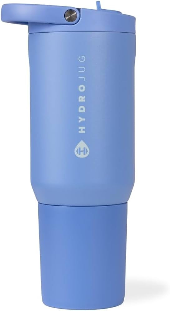 HydroJug Sport - Stainless Steel Tumbler with Straw, Vacuum Insulated, 20oz Leakproof Water Bottl... | Amazon (US)
