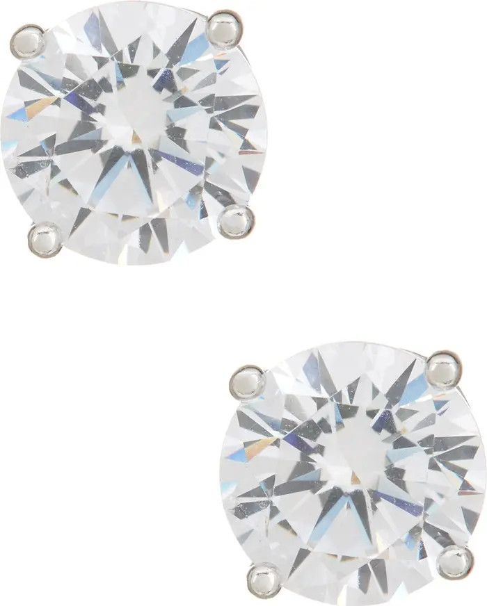 Sterling Silver Round Cut CZ Studs - 2.00 ctw | Nordstrom Rack