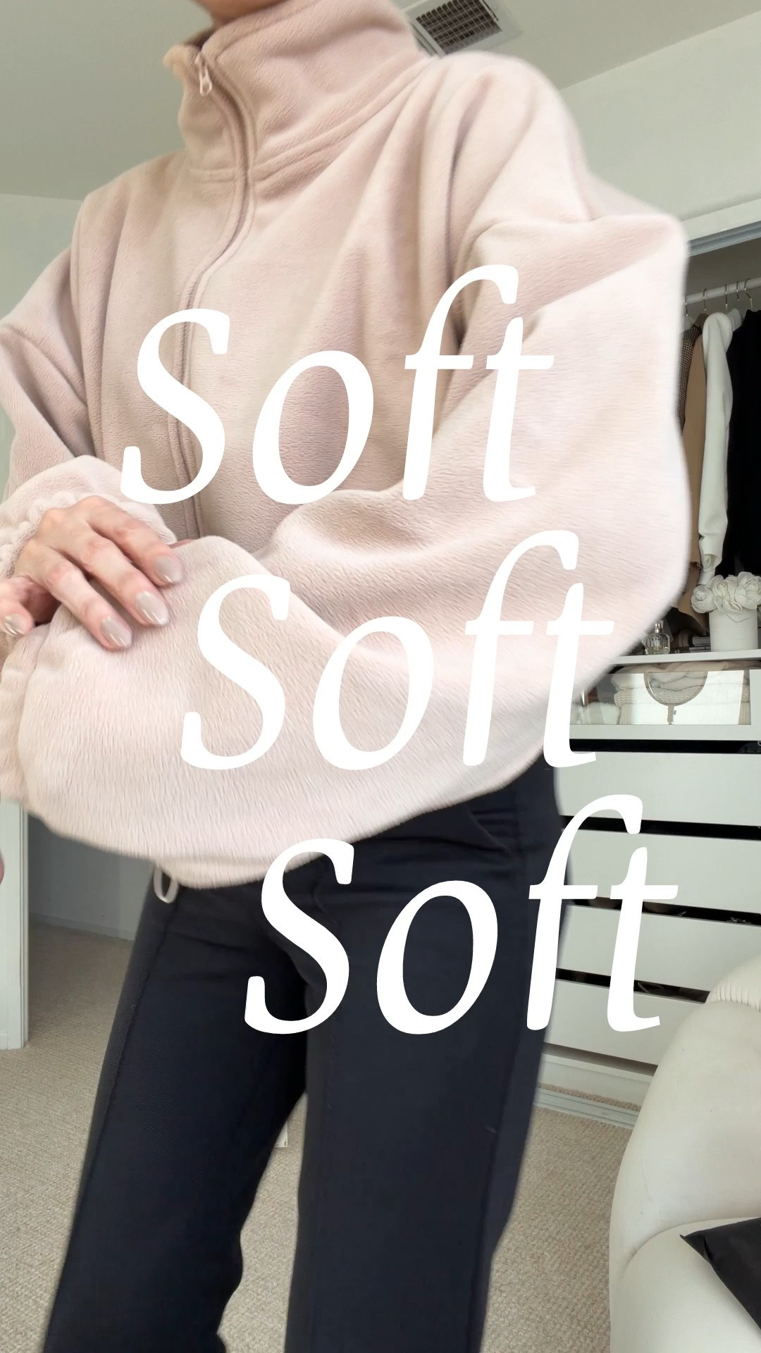 Amazon fleece sweatshirt, super soft
Wearing size M
More colirs available
Amazon finds
#amazonfindd