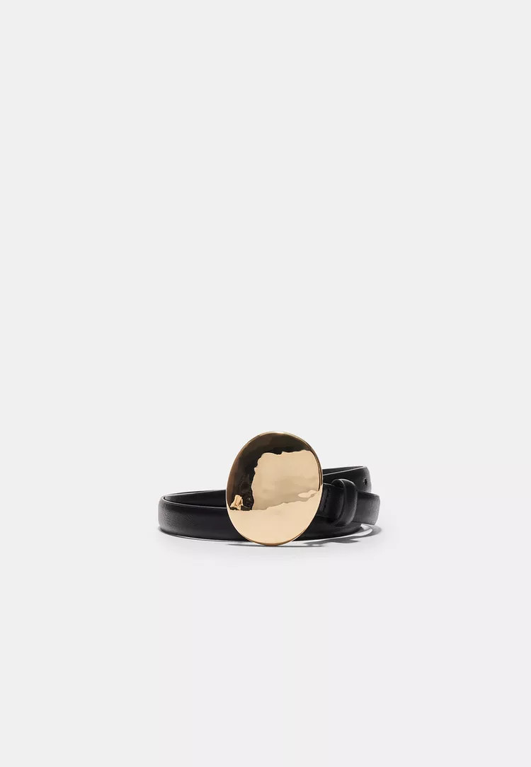 METAL PIECE BELT - Women's fashion | Stradivarius United Kingdom | Stradivarius (UK)